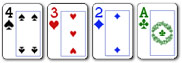 best possible hand in badugi poker