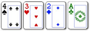 best possible hand in badugi poker